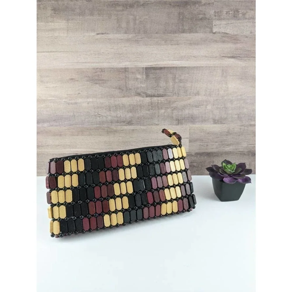 Handmade Beaded Wallet Clutch